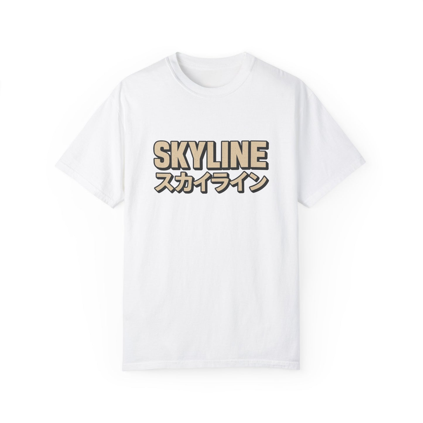 SKYLINE Bold Retro JDM Typography - Nissan R32 Streetwear Graphic