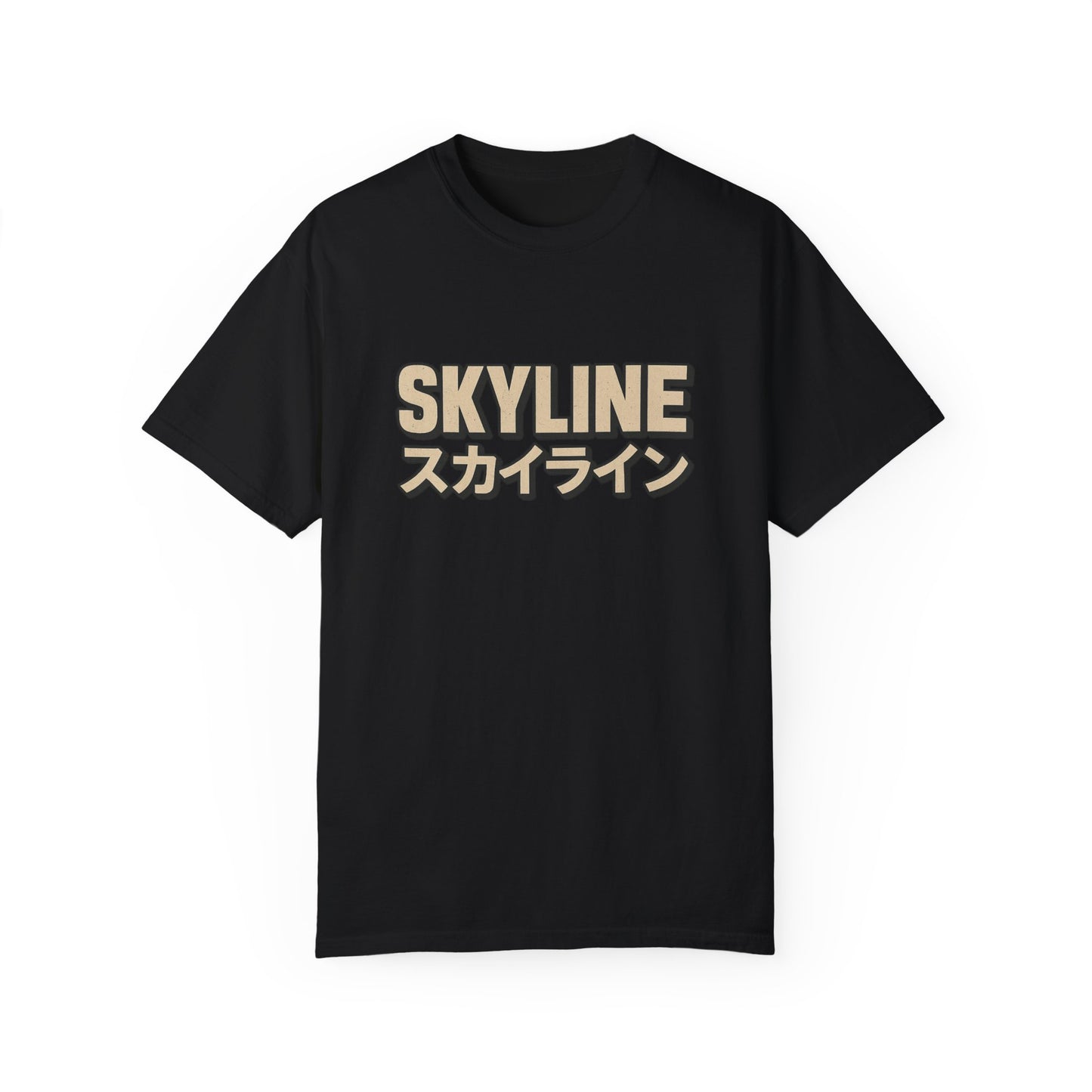 SKYLINE Bold Retro JDM Typography - Nissan R32 Streetwear Graphic