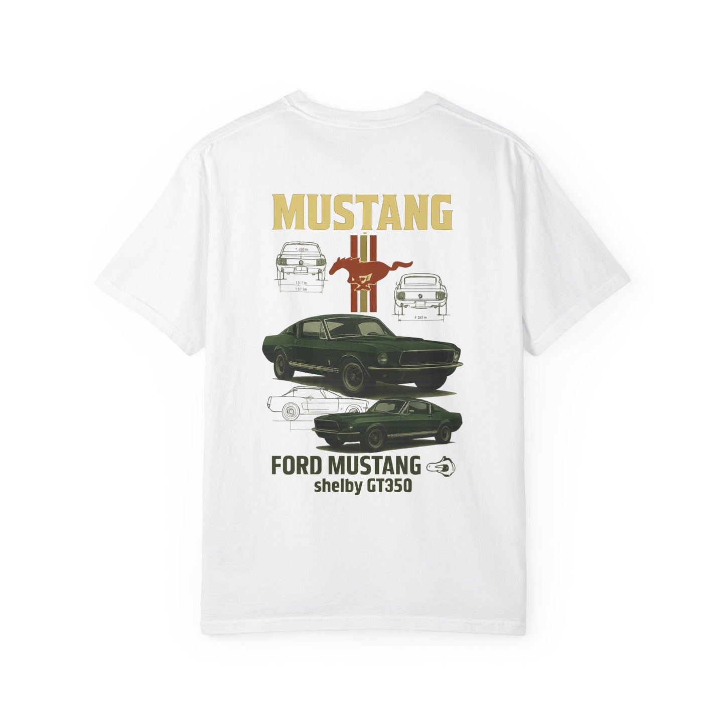 Unisex Mustang Vintage Graphic T-Shirt