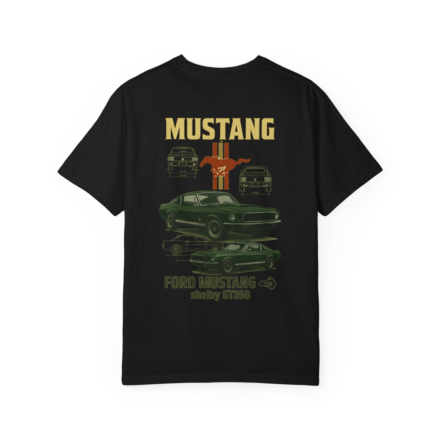 Unisex Mustang Vintage Graphic T-Shirt