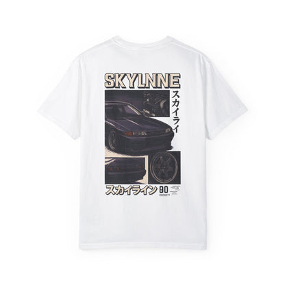 SKYLINE Bold Retro JDM Typography - Nissan R32 Streetwear Graphic