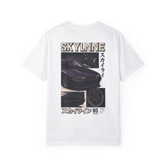 SKYLINE Bold Retro JDM Typography - Nissan R32 Streetwear Graphic